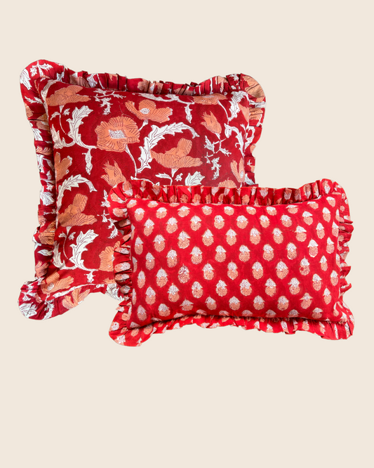 Sunset Flame Cushion SET